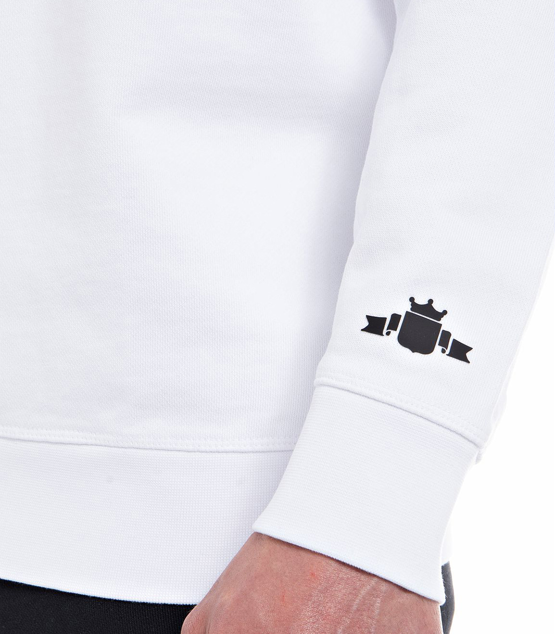 PURE LOGOコットンスウェット 詳細画像 ホワイト 3